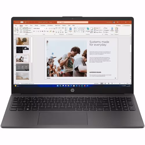 Portátil - HP 255R G10 39.6cm (15.6") - HD - 60Hz - AMD Ryzen 5 7520U - 16GB - 512GB SSD - Gris - AMD Chip - Imagen 2